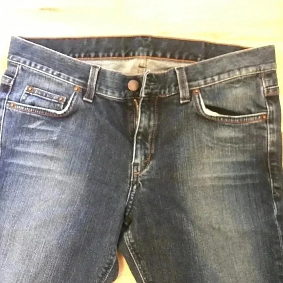 Slim Boyfriend jeans. quality denim, barely worn - Picture 3 of 6